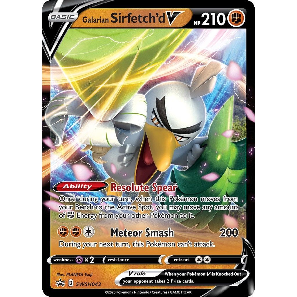 Image for Galarian Sirfetch'd V - SWSH043 (SWSH043) (SWSD) - Pokemon