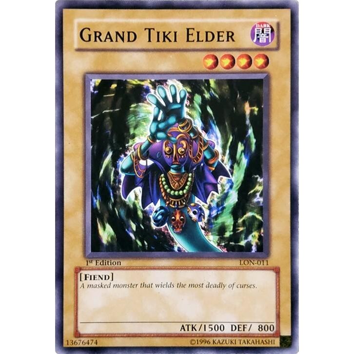 Image for Grand Tiki Elder (LON-011) (LON) - YuGiOh