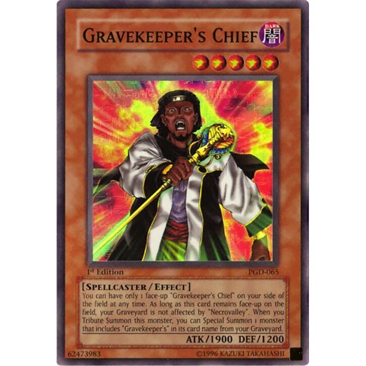 Image for Gravekeeper's Chief (PGD-065) (PGD) - YuGiOh