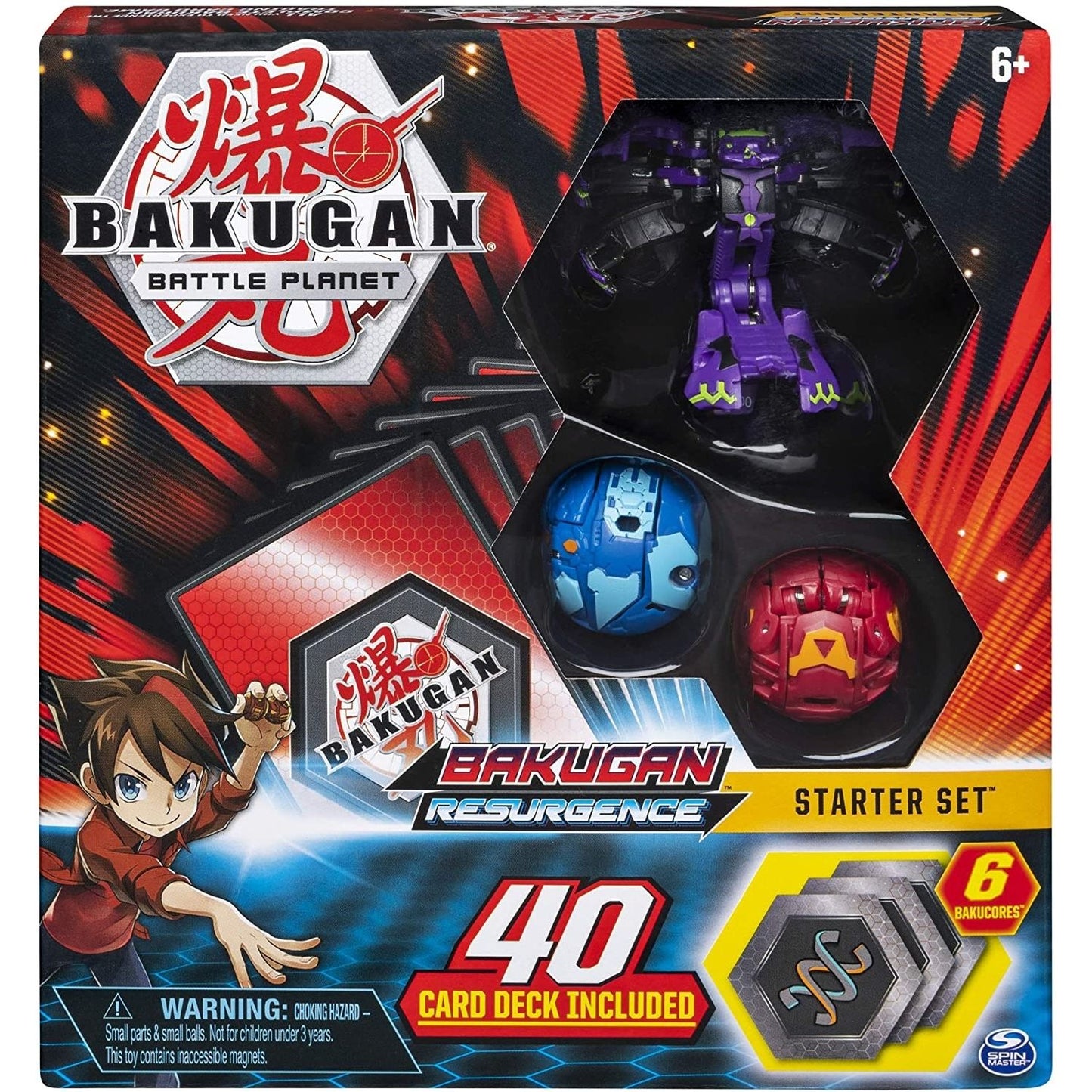 Image for Bakugan: Resurgence Starter Set - Darkus Hydranoid - Bakugan TCG