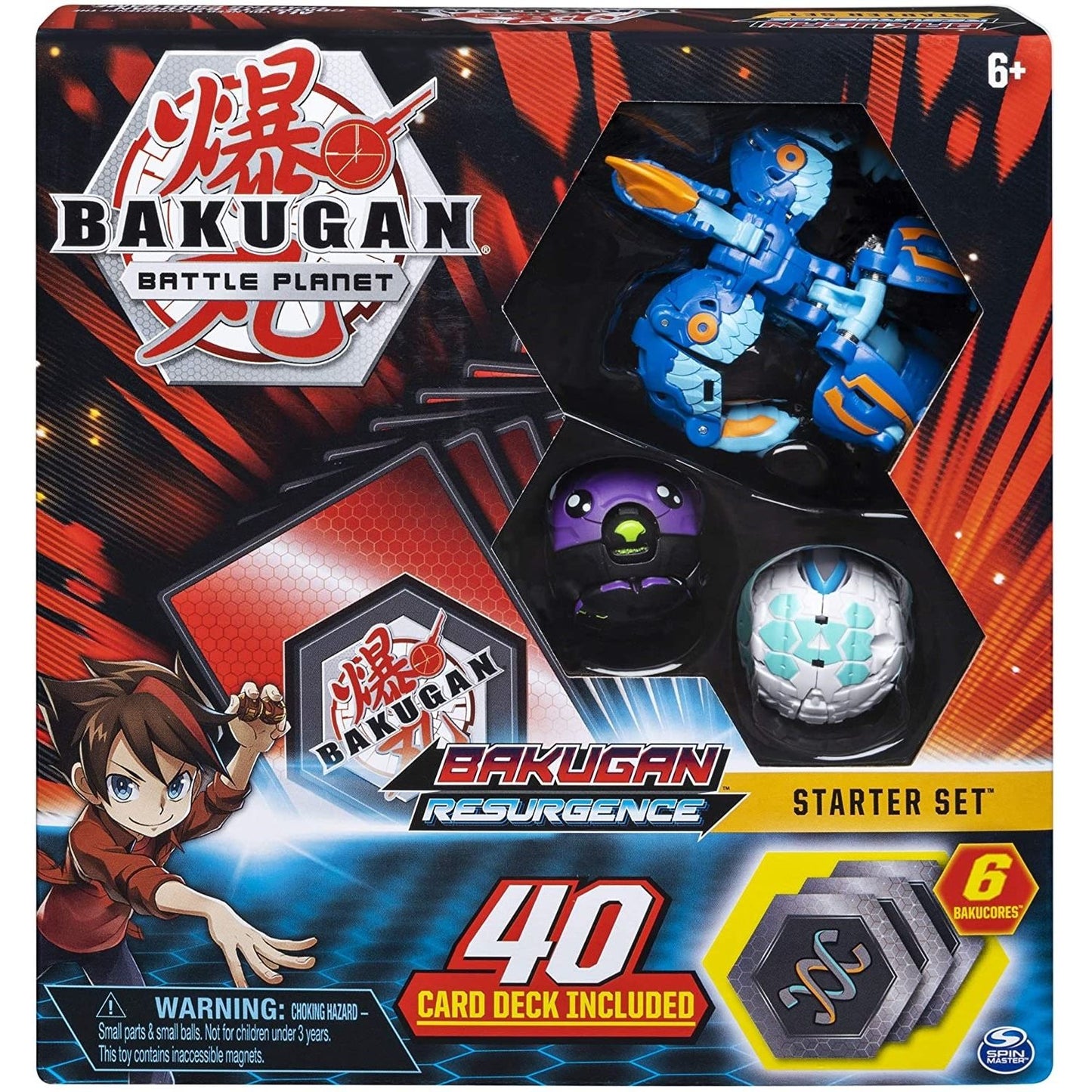 Image for Bakugan: Resurgence Starter Set - Aquos Pyravian - Bakugan TCG