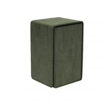 Image for Suede Collection Alcove Tower Deck Box - Emerald - Deck Boxes