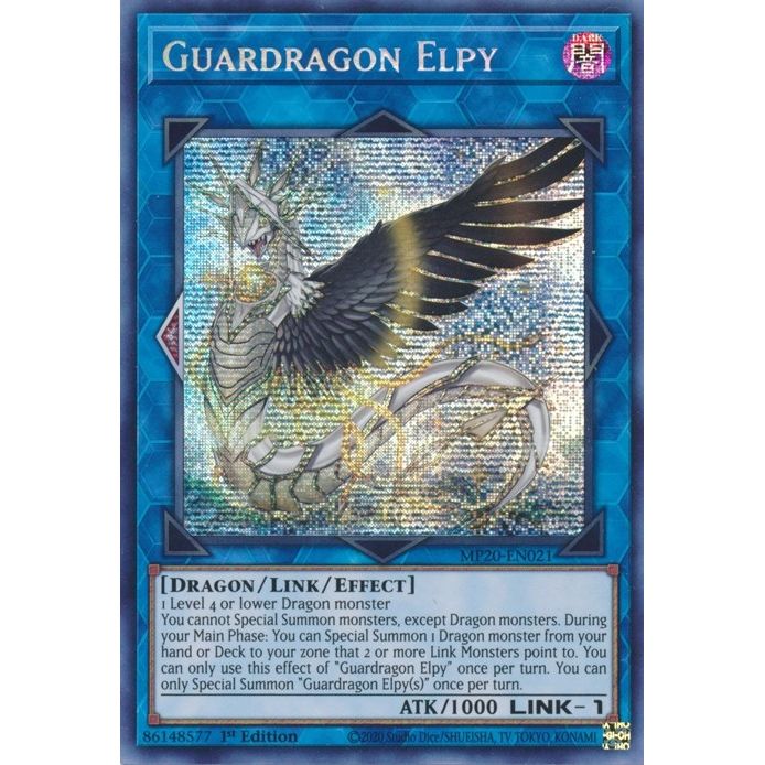 Image for Guardragon Elpy (MP20-EN021) (MP20) - YuGiOh