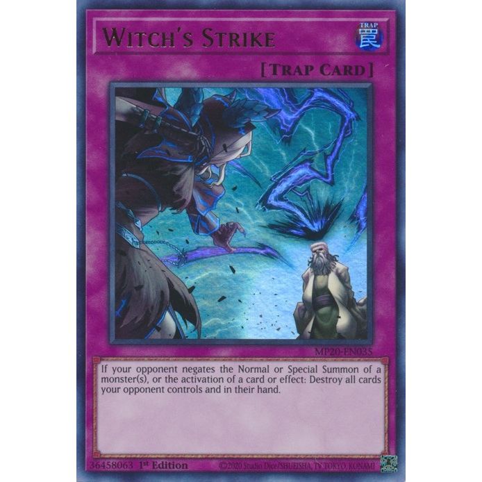 Image for Witch's Strike (MP20-EN035) (MP20) - YuGiOh