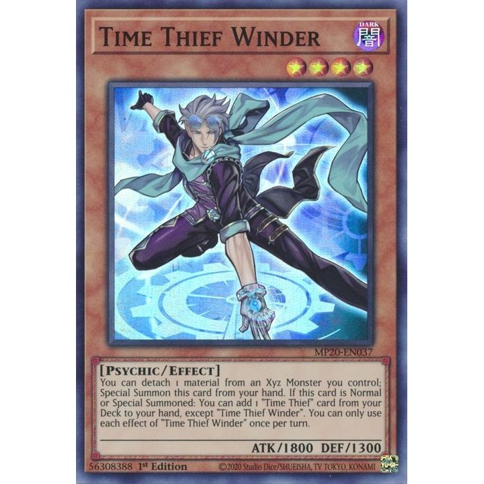 Image for Time Thief Winder (MP20-EN037) (MP20) - YuGiOh