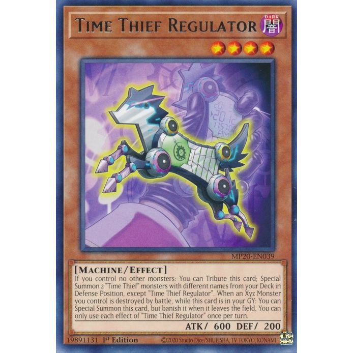 Image for Time Thief Regulator (MP20-EN039) (MP20) - YuGiOh