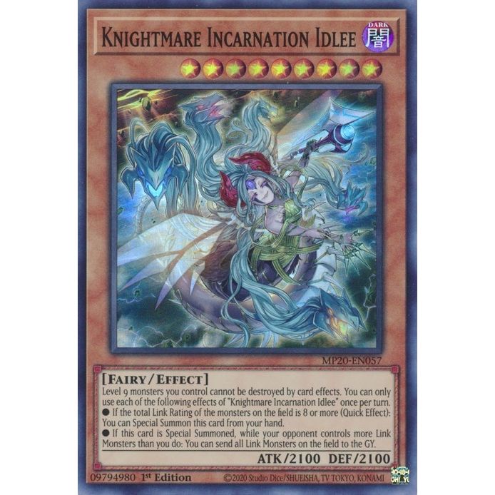 Image for Knightmare Incarnation Idlee (MP20-EN057) (MP20) - YuGiOh