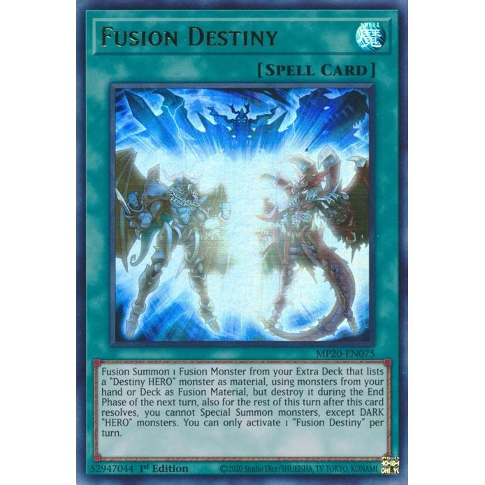 Image for Fusion Destiny (MP20-EN075) (MP20) - YuGiOh