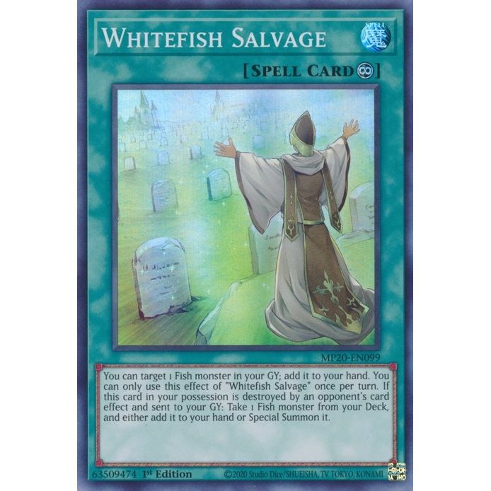 Image for Whitefish Salvage (MP20-EN099) (MP20) - YuGiOh