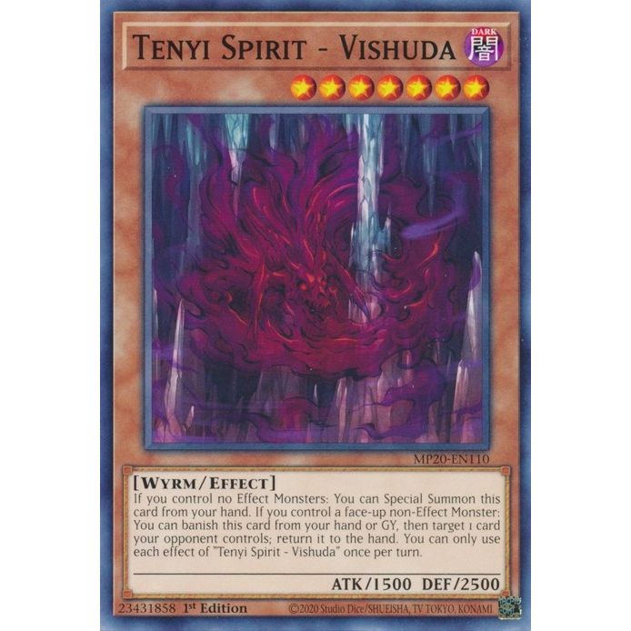 Image for Tenyi Spirit - Vishuda (MP20-EN110) (MP20) - YuGiOh
