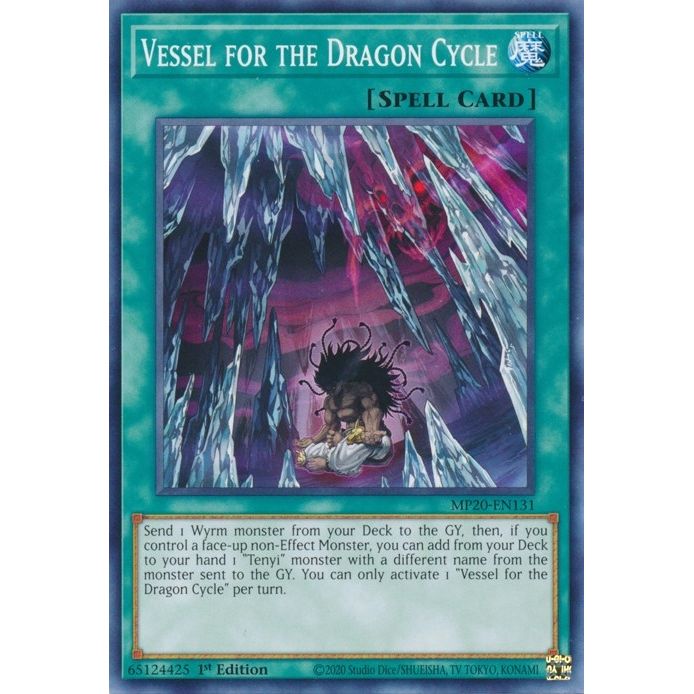 Image for Vessel for the Dragon Cycle (MP20-EN131) (MP20) - YuGiOh