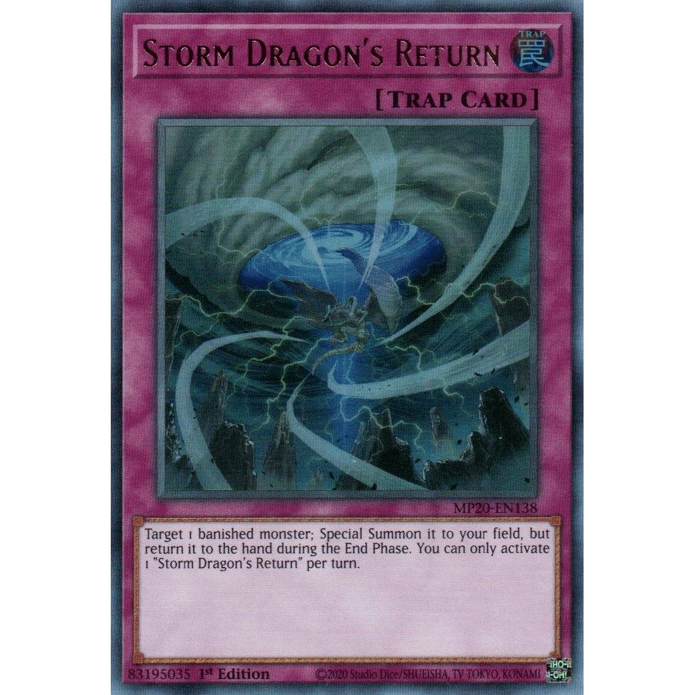 Image for Storm Dragon's Return (MP20-EN138) (MP20) - YuGiOh