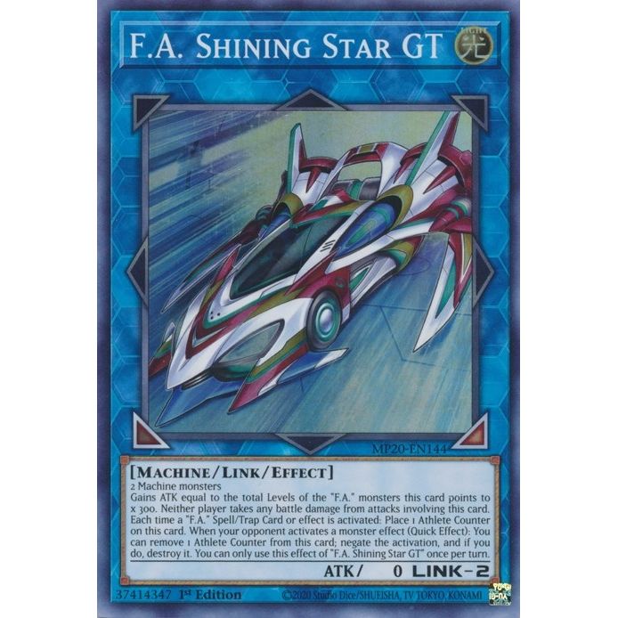 Image for F.A. Shining Star GT (MP20-EN144) (MP20) - YuGiOh