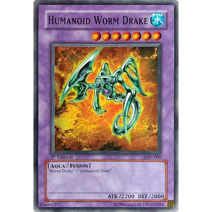 Image for Humanoid Worm Drake (LON-005) (LON) - YuGiOh