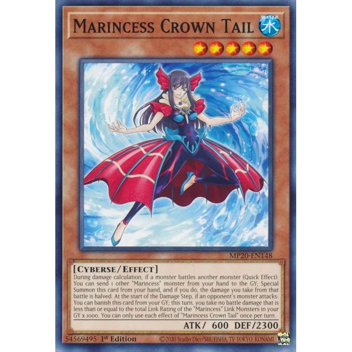 Image for Marincess Crown Tail (MP20-EN148) (MP20) - YuGiOh