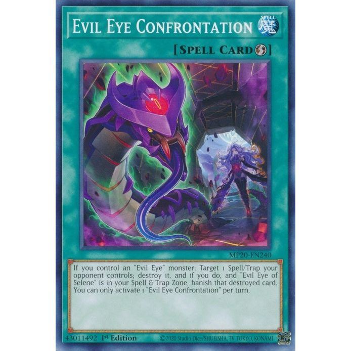 Image for Evil Eye Confrontation (MP20-EN240) (MP20) - YuGiOh