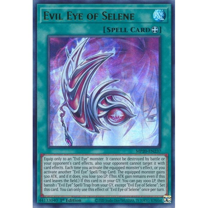 Image for Evil Eye of Selene (MP20-EN237) (MP20) - YuGiOh