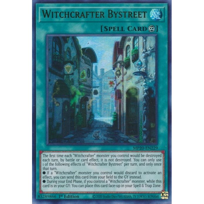 Image for Witchcrafter Bystreet (MP20-EN229) (MP20) - YuGiOh