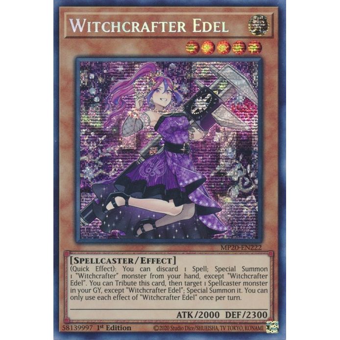 Image for Witchcrafter Edel (MP20-EN222) (MP20) - YuGiOh