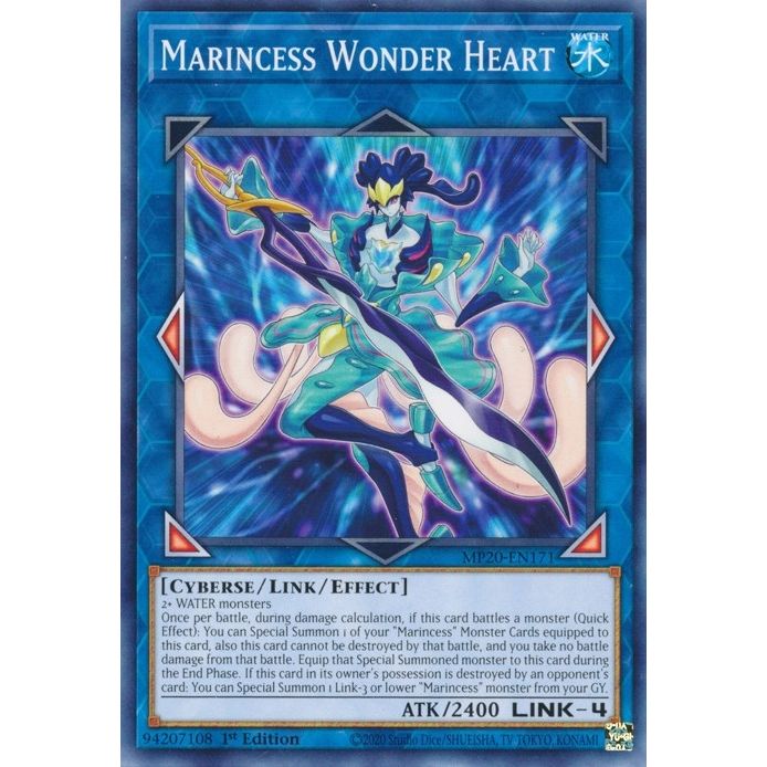 Image for Marincess Wonder Heart (MP20-EN171) (MP20) - YuGiOh