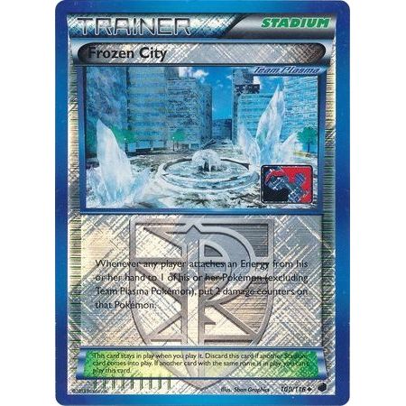 Image for Frozen City (Team Plasma) - 100/116 (League Promo) (100/116) (PR) - Pokemon