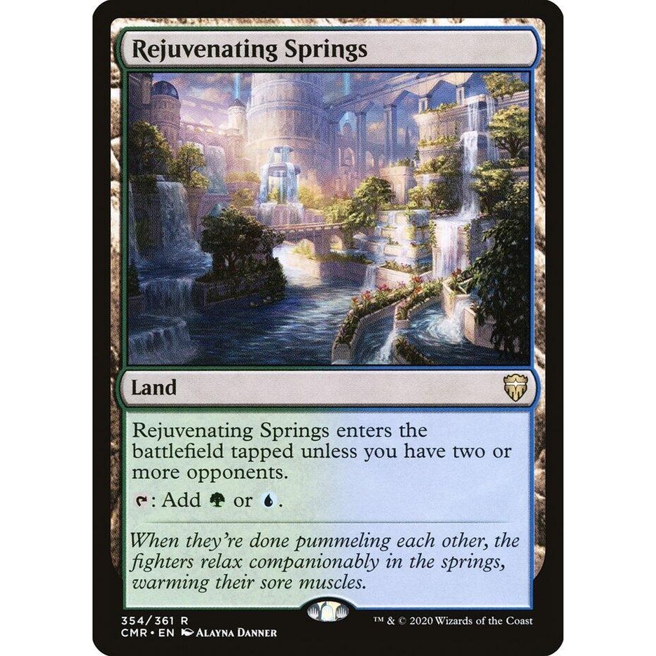Image for Rejuvenating Springs (354) (CMR) - Magic: The Gathering