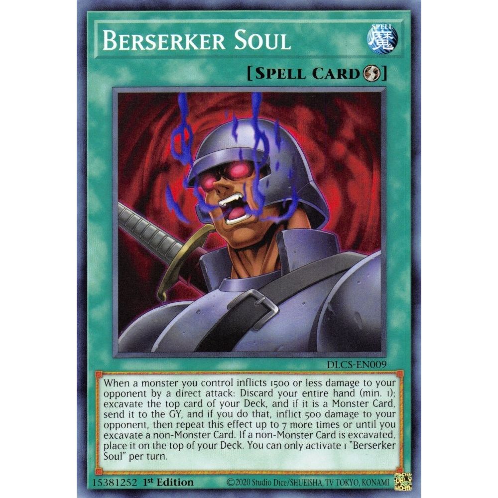 Image for Berserker Soul (DLCS-EN009) (DLCS) - YuGiOh