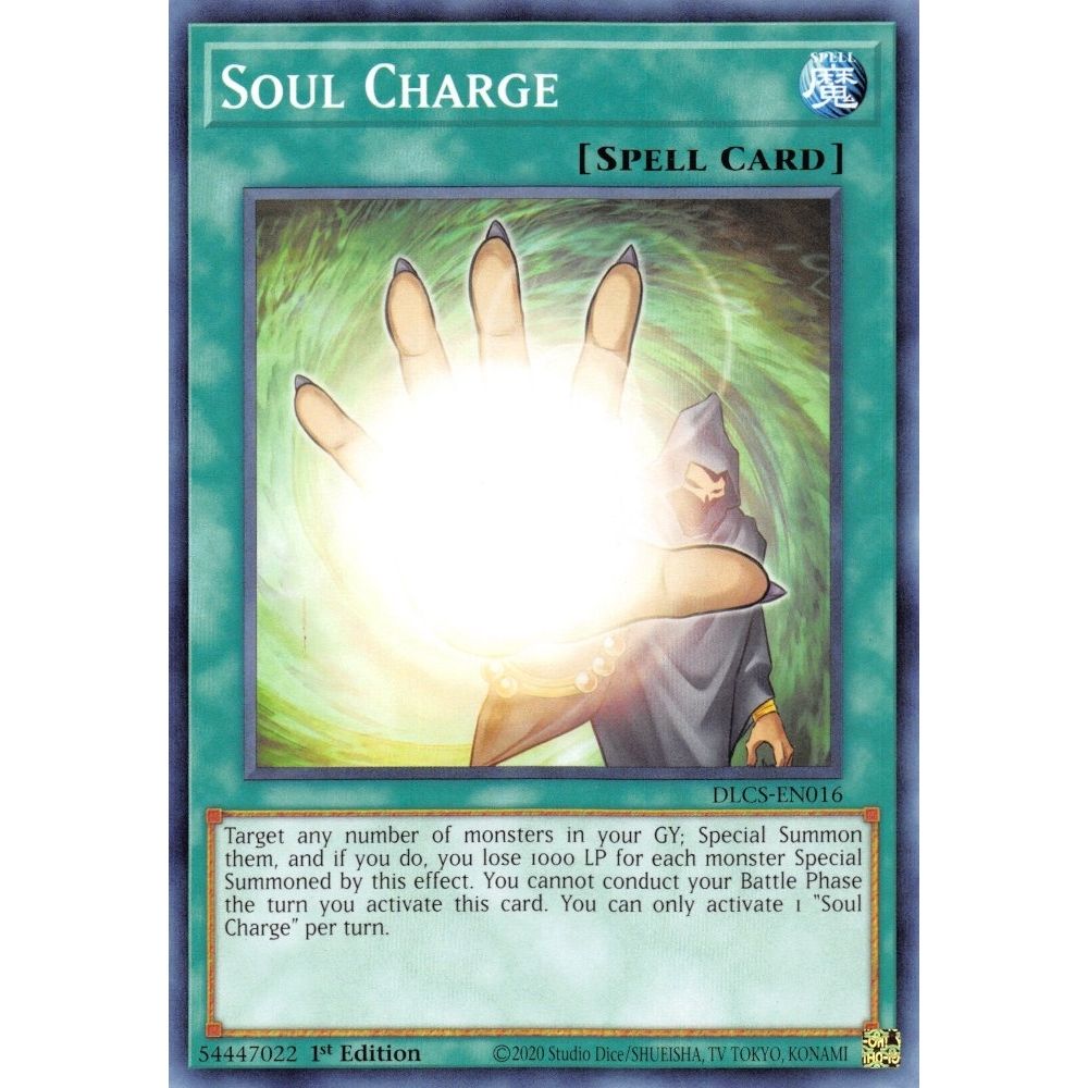 Image for Soul Charge (DLCS-EN016) (DLCS) - YuGiOh