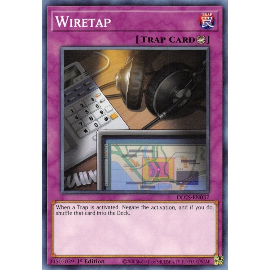 Image for Wiretap (DLCS-EN037) (DLCS) - YuGiOh