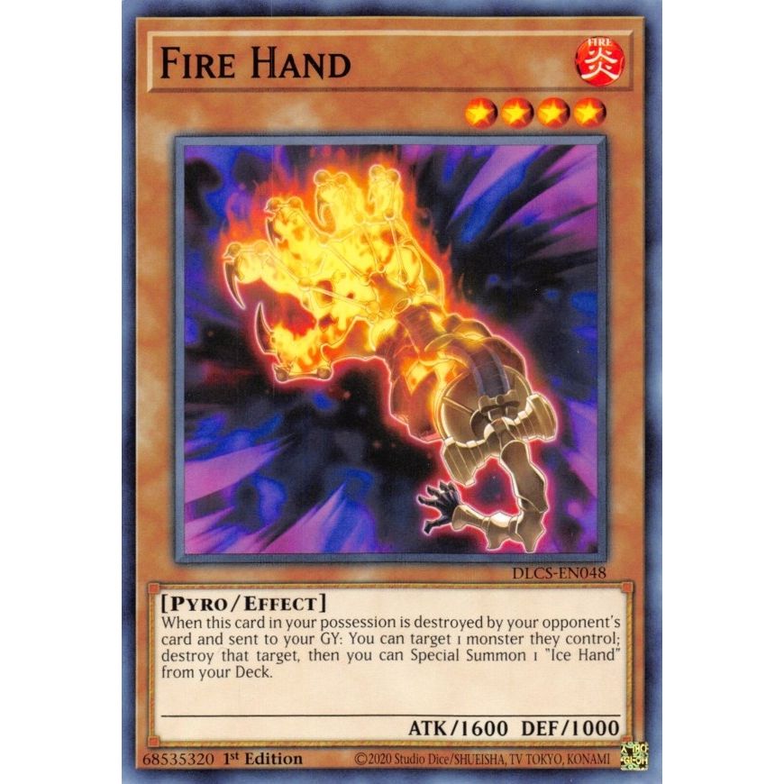 Image for Fire Hand (DLCS-EN048) (DLCS) - YuGiOh