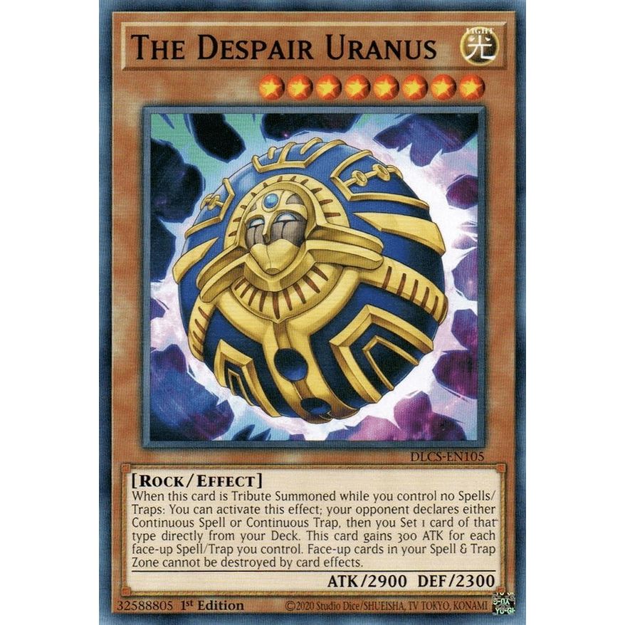Image for The Despair Uranus (DLCS-EN105) (DLCS) - YuGiOh