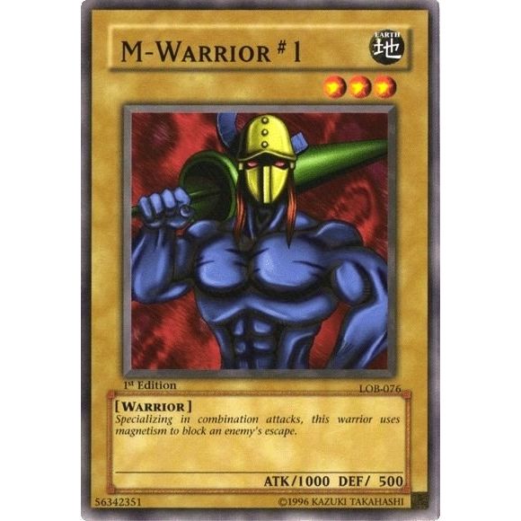 Image for M-Warrior #1 (LOB-076) (LOB) - YuGiOh