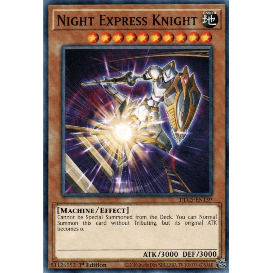 Image for Night Express Knight (DLCS-EN139) (DLCS) - YuGiOh