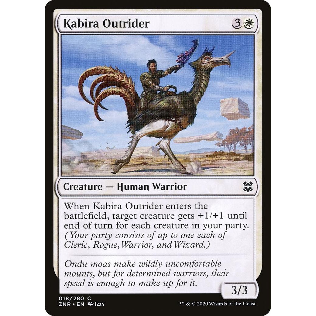 Image for Kabira Outrider (18) (ZNR) - Magic: The Gathering