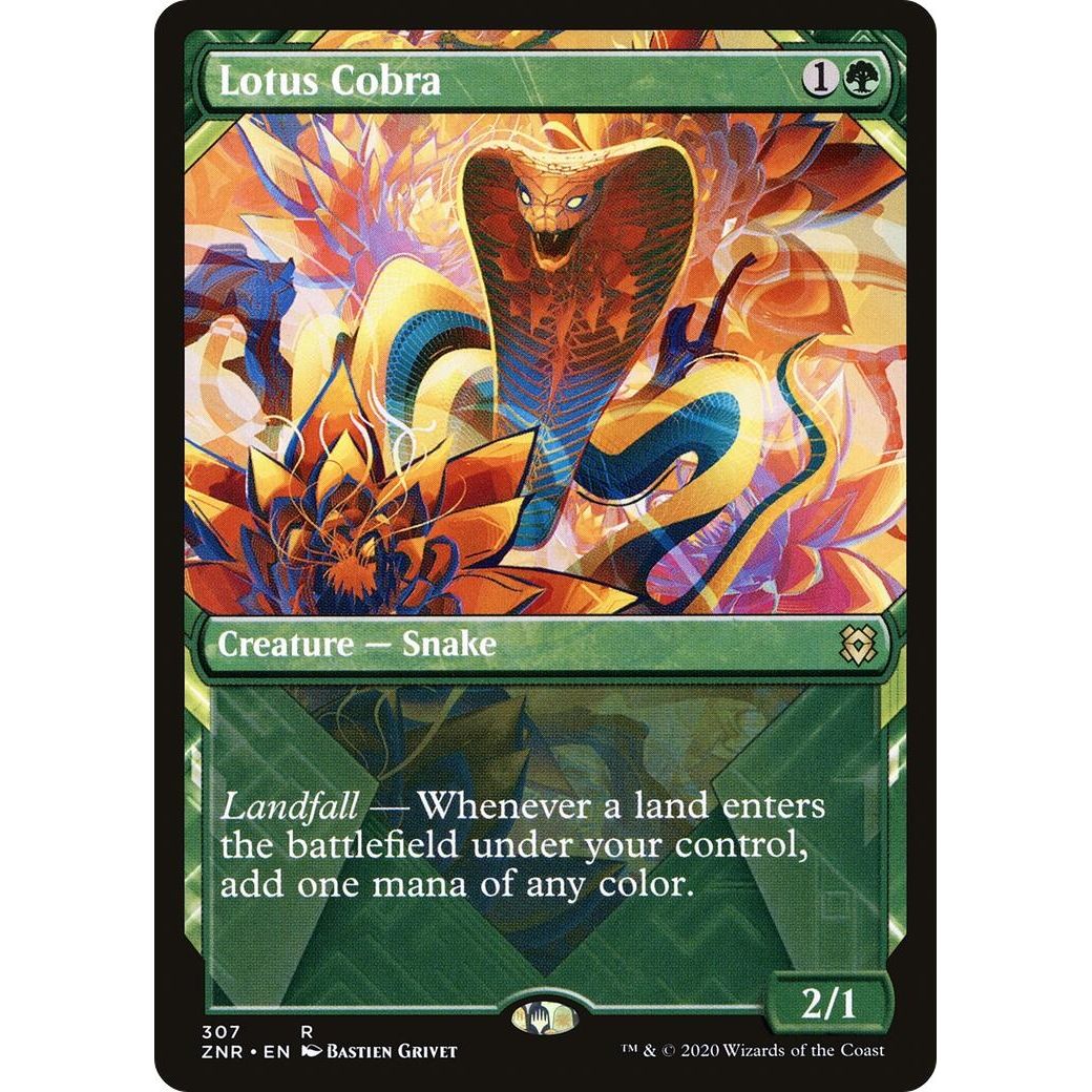 Image for Lotus Cobra (Showcase) (307) (ZNR) - Magic: The Gathering