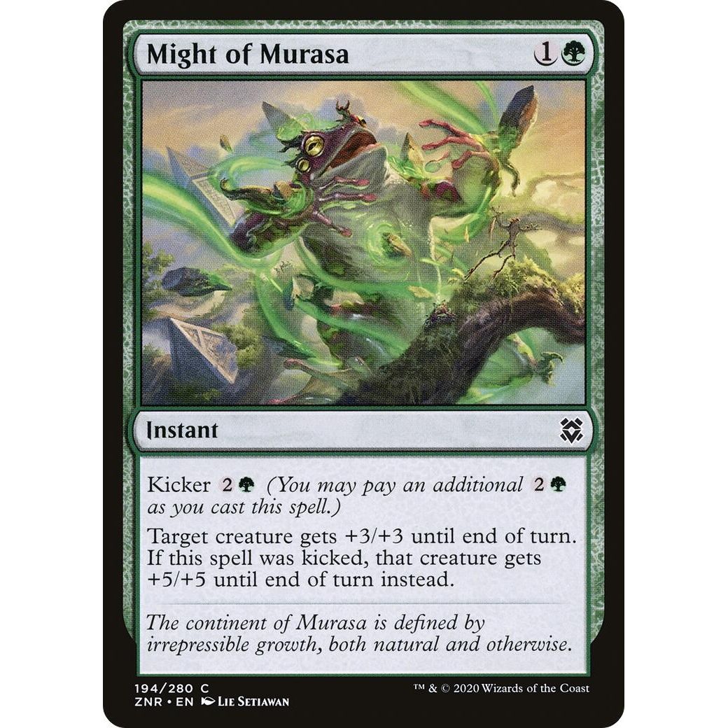 Image for Might of Murasa (194) (ZNR) - Magic: The Gathering