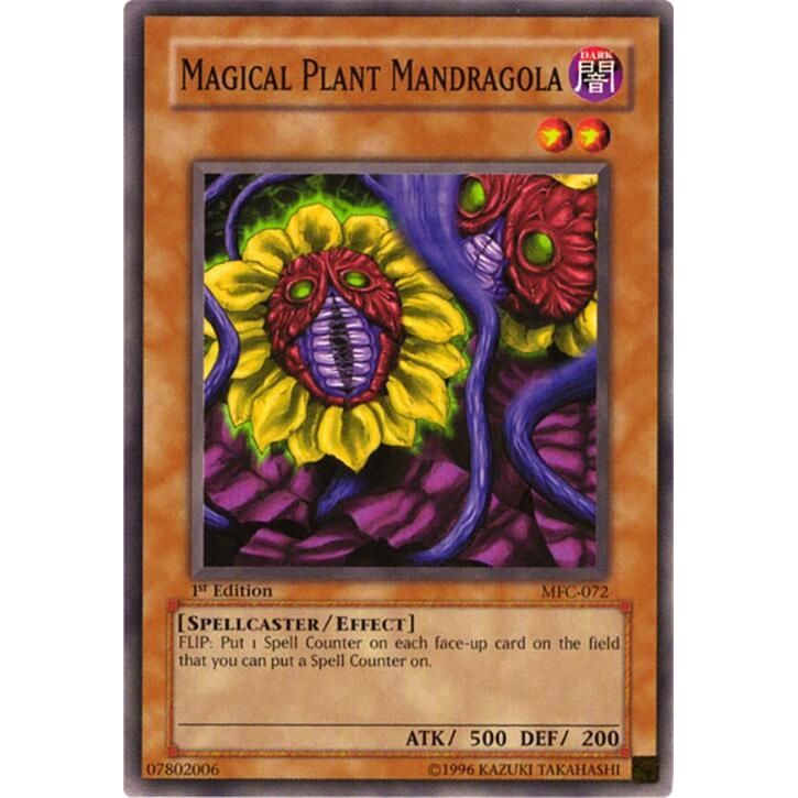 Image for Magical Plant Mandragola (MFC-072) (MFC) - YuGiOh