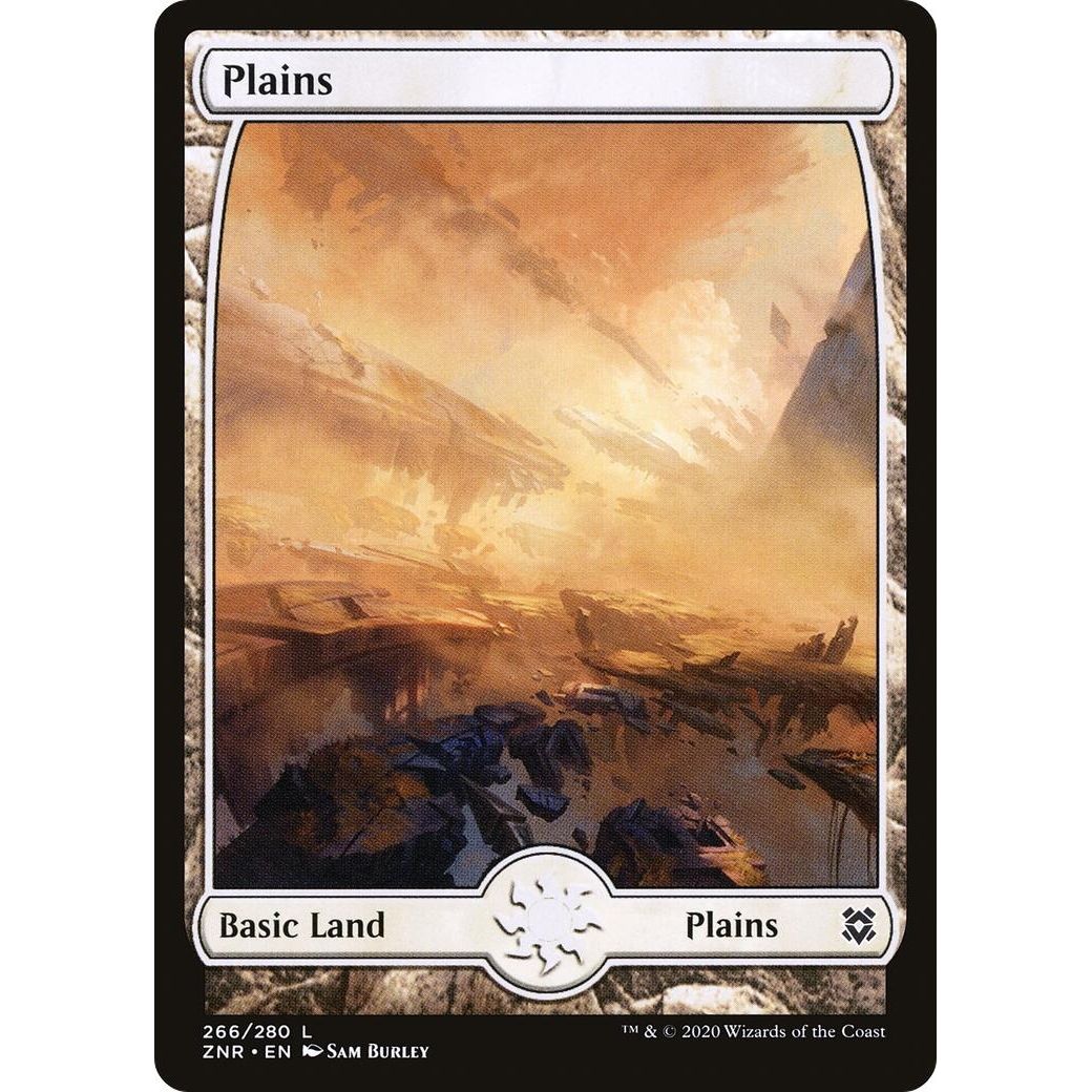 Image for Plains (266) - Full Art (266) (ZNR) - Magic: The Gathering