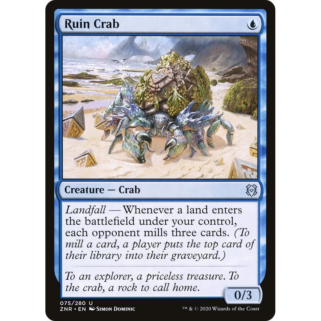 Image for Ruin Crab (75) (ZNR) - Magic: The Gathering
