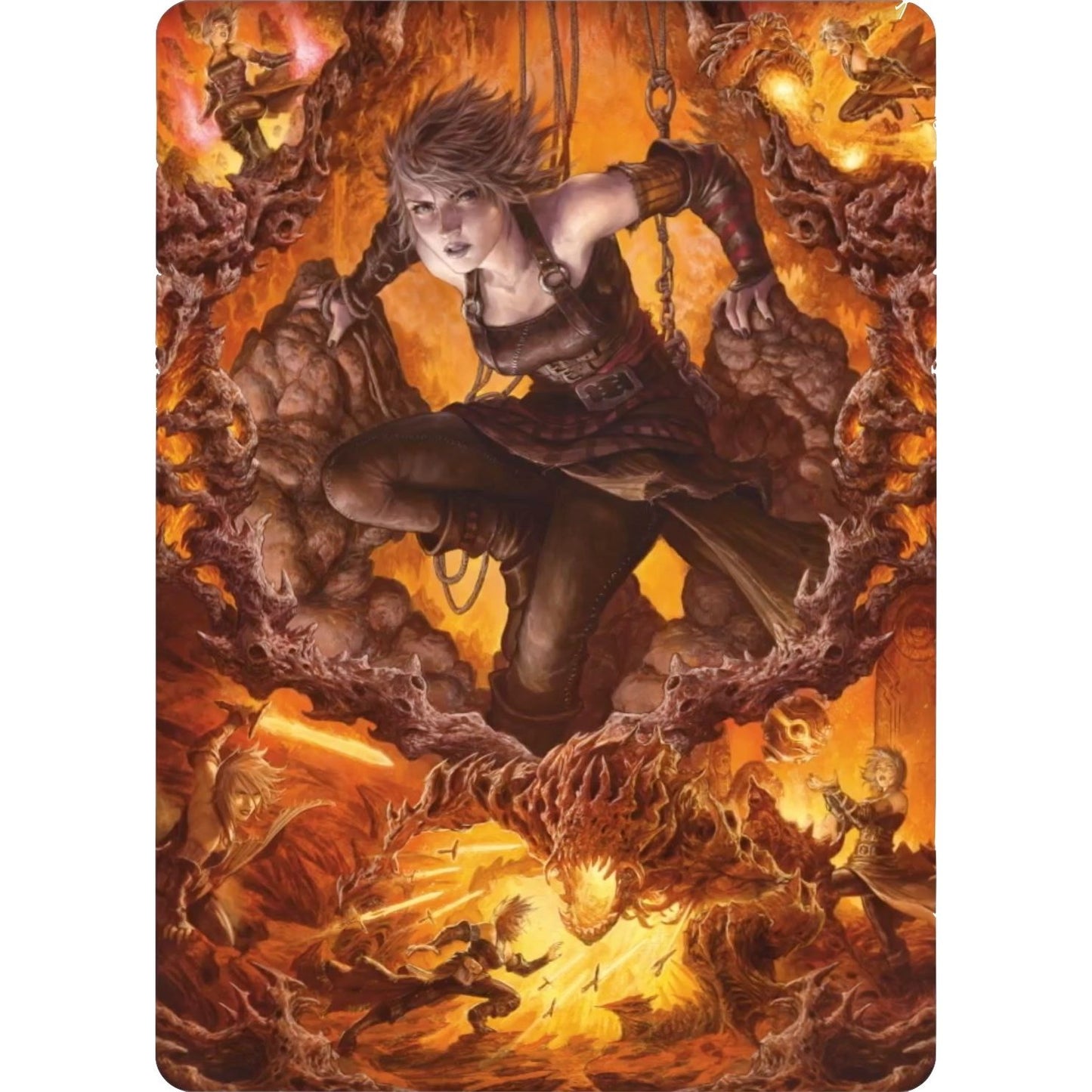 Image for Nahiri, Heir of the Ancients Art Card (4/81) (4) (ASZNR) - Magic: The Gathering