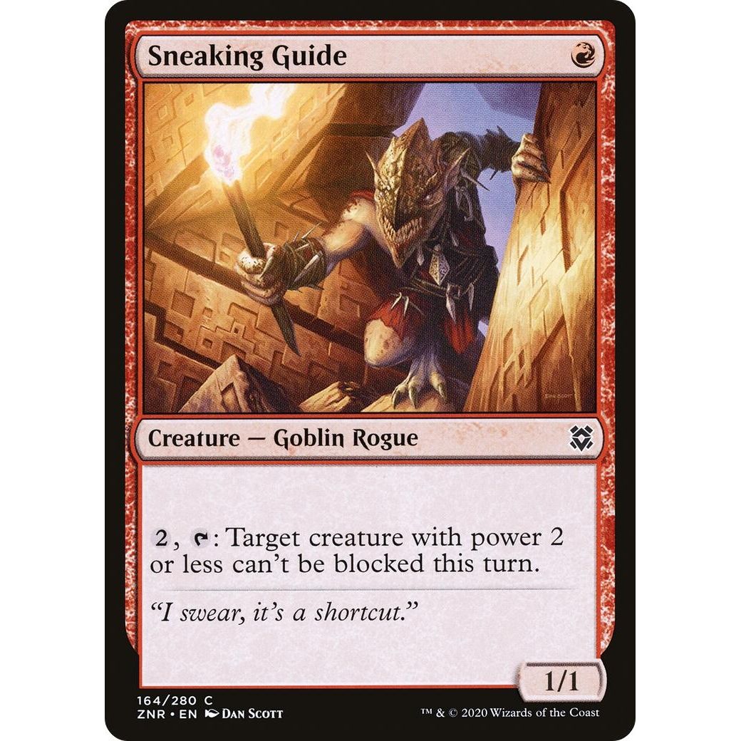 Image for Sneaking Guide (164) (ZNR) - Magic: The Gathering