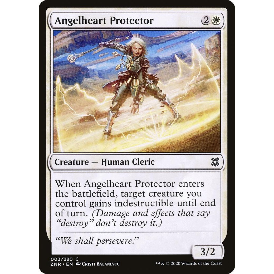 Image for Angelheart Protector (3) (ZNR) - Magic: The Gathering
