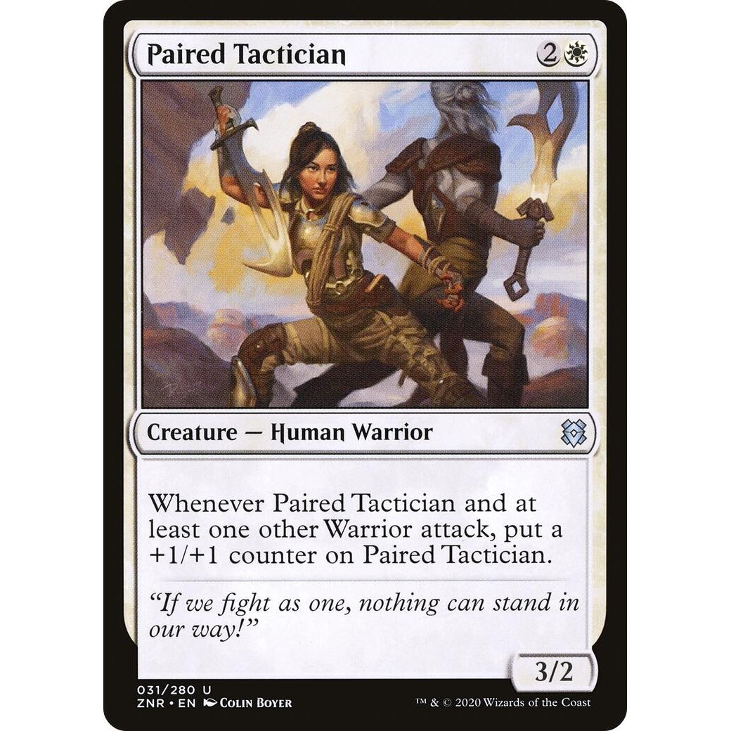Image for Paired Tactician (31) (ZNR) - Magic: The Gathering