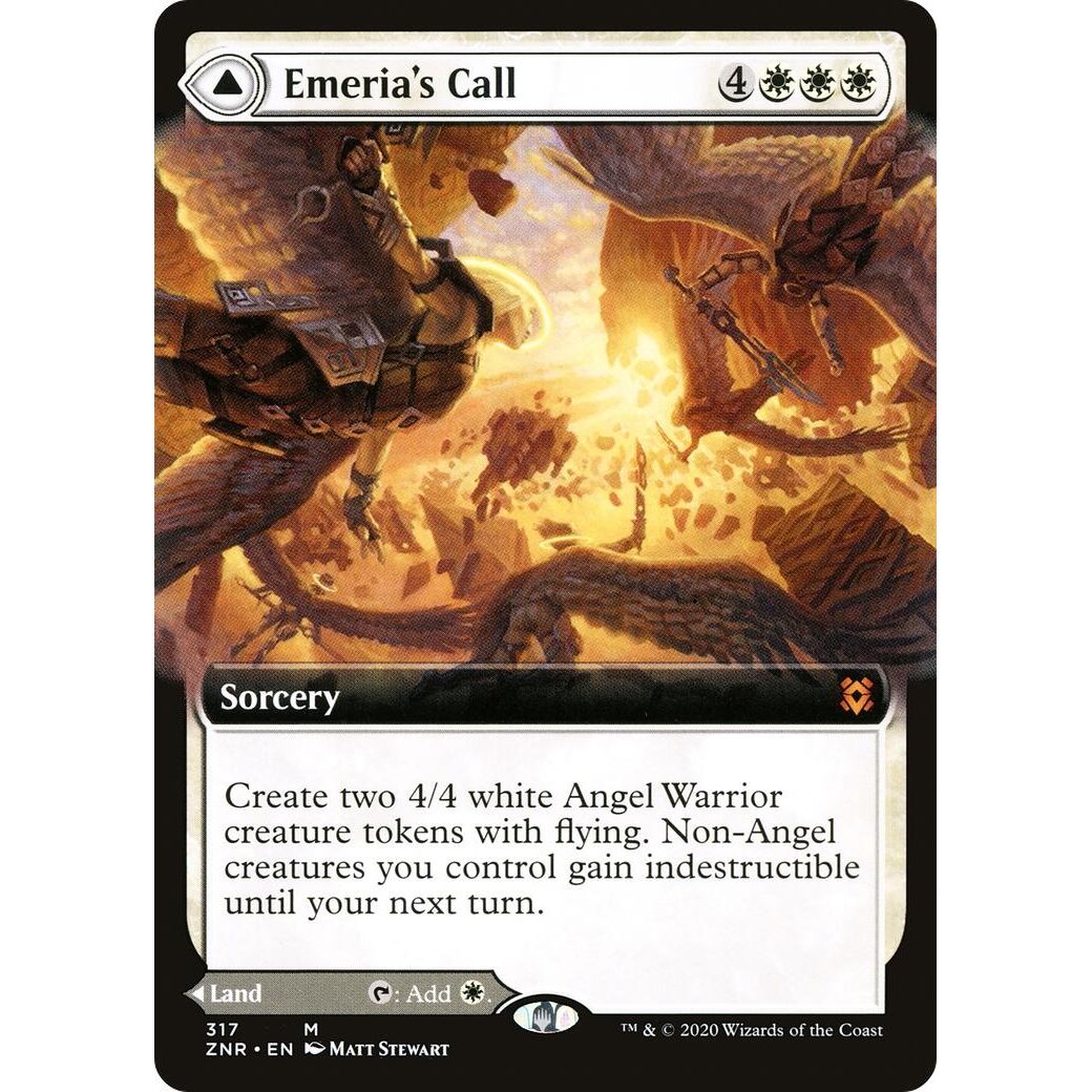 Image for Emeria's Call (Extended Art) (317) (ZNR) - Magic: The Gathering