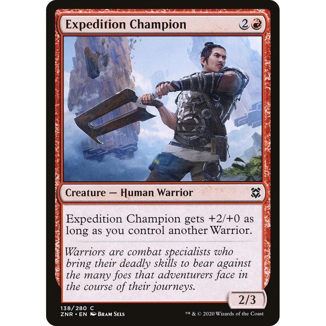 Image for Expedition Champion (138) (ZNR) - Magic: The Gathering