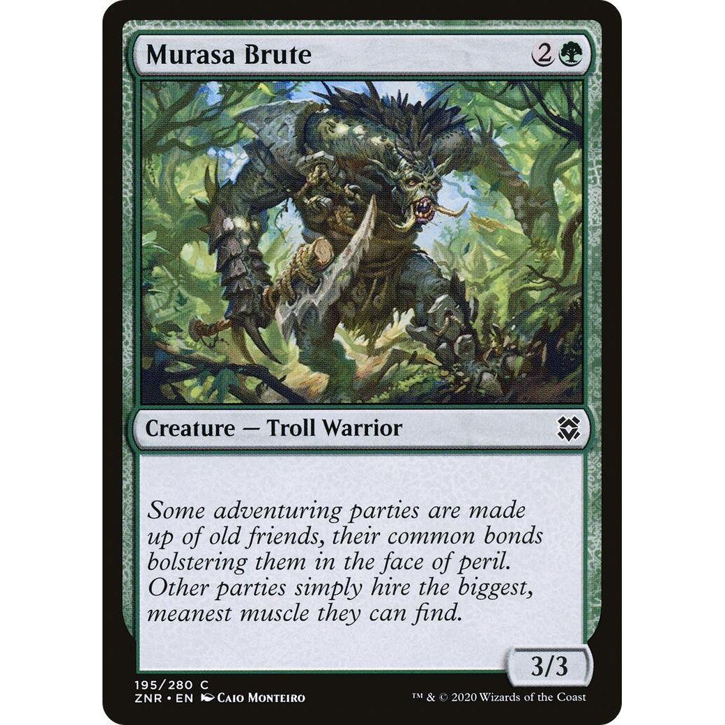 Image for Murasa Brute (195) (ZNR) - Magic: The Gathering
