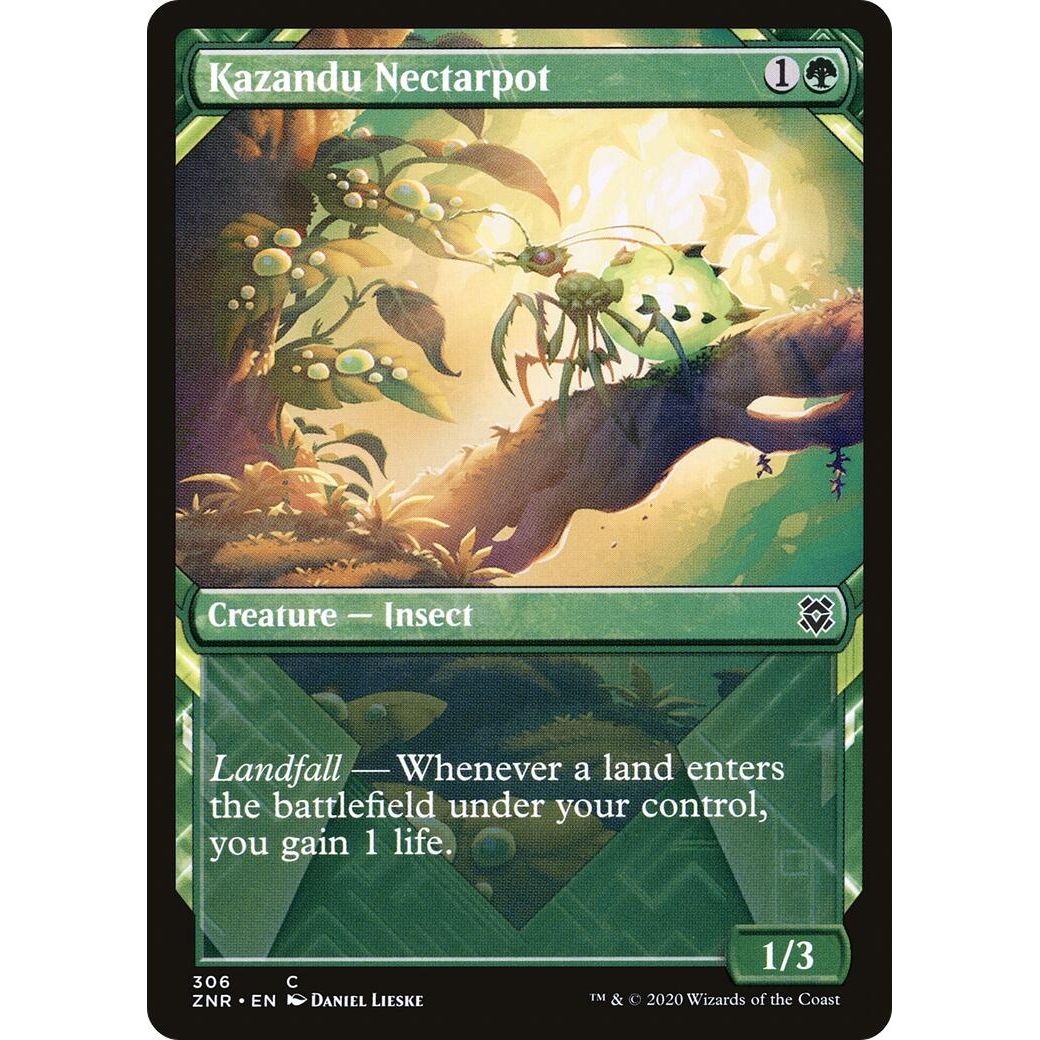 Image for Kazandu Nectarpot (Showcase) (306) (ZNR) - Magic: The Gathering