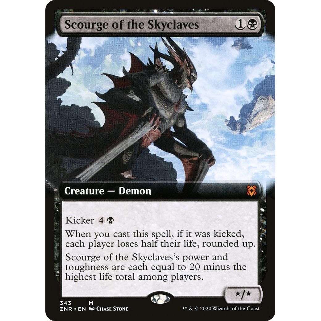 Image for Scourge of the Skyclaves (Extended Art) (343) (ZNR) - Magic: The Gathering