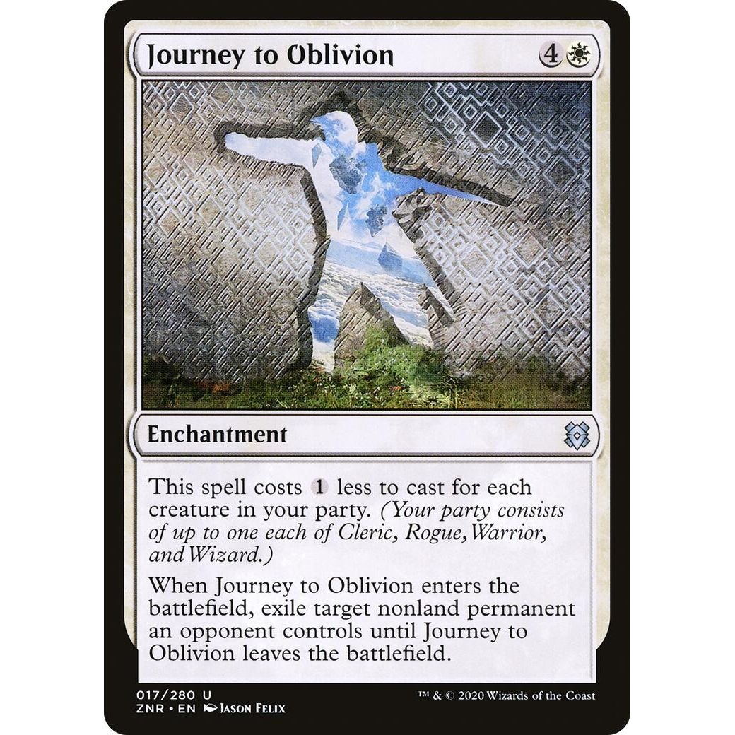 Image for Journey to Oblivion (17) (ZNR) - Magic: The Gathering