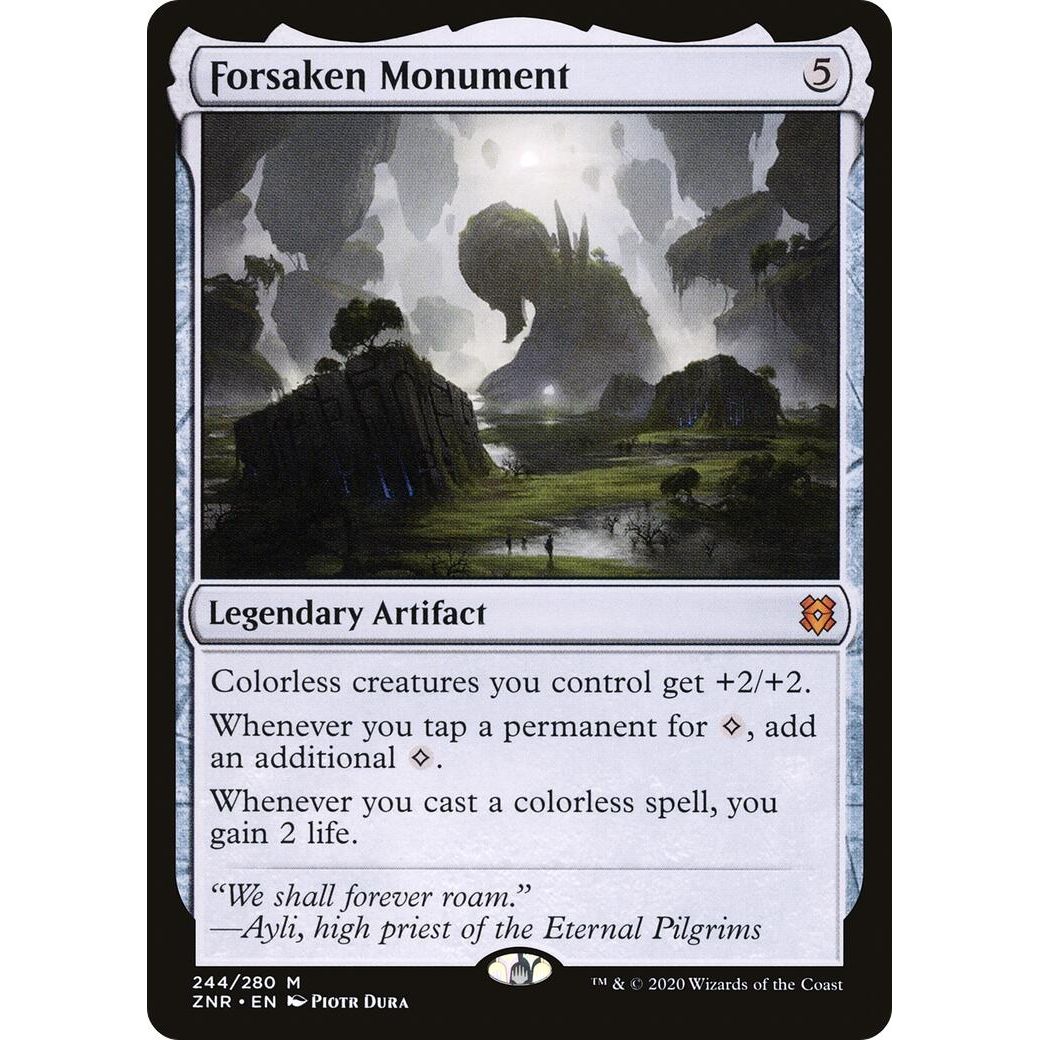 Image for Forsaken Monument (244) (ZNR) - Magic: The Gathering